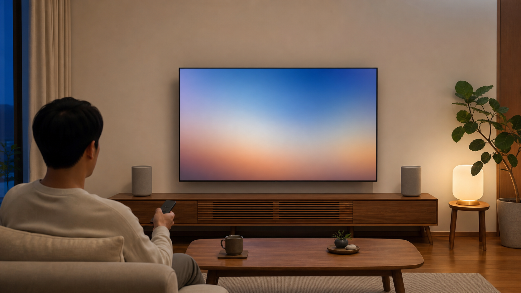 TV 블루투스 스피커 두 대, 스테레오 연결 전 확인할 것